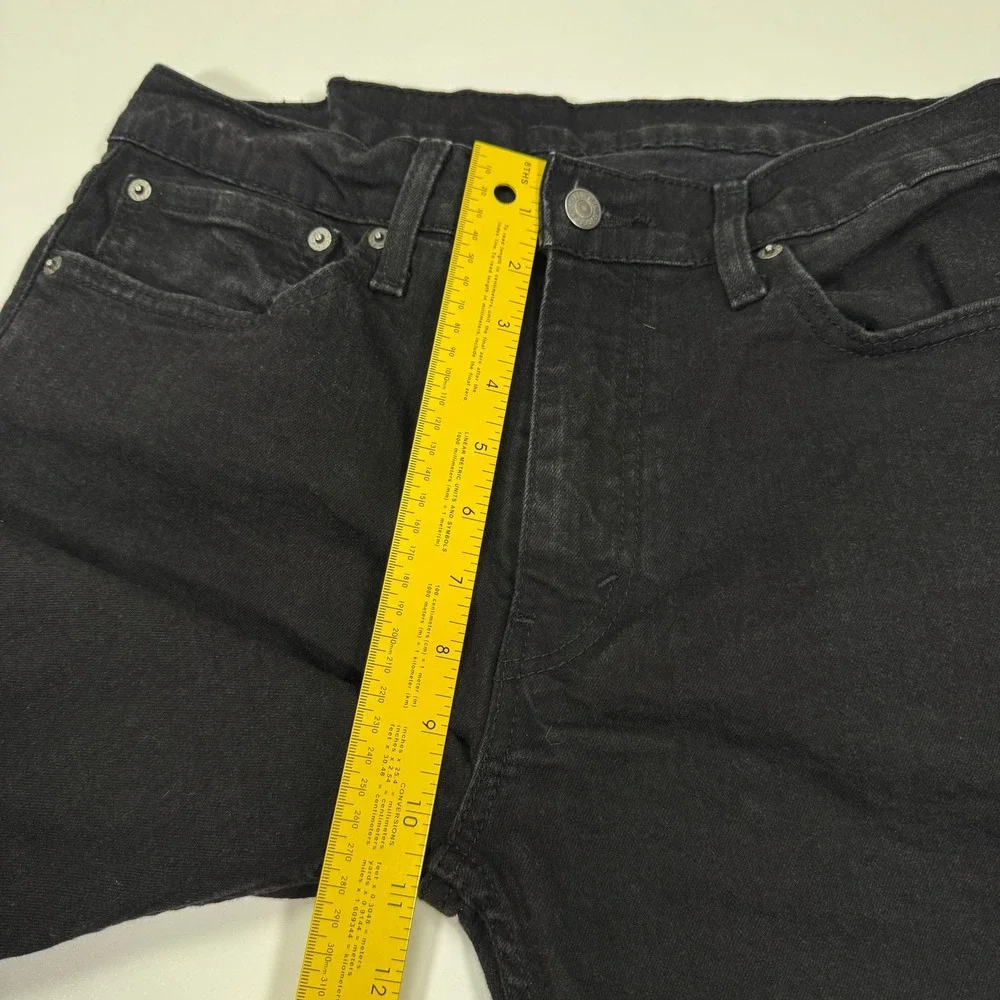 Levis 511 Mens Jeans 34x34 Fit 32x32 Black Slim Fit Straight Leg Denim Stretch